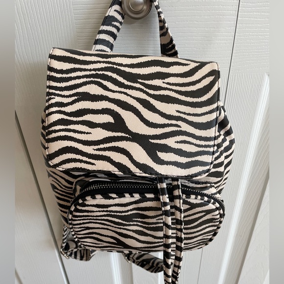 wild fable Bags Mini Backpack Never Usedtags Still On Zebra Print